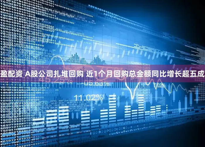 盈配资 A股公司扎堆回购 近1个月回购总金额同比增长超五成